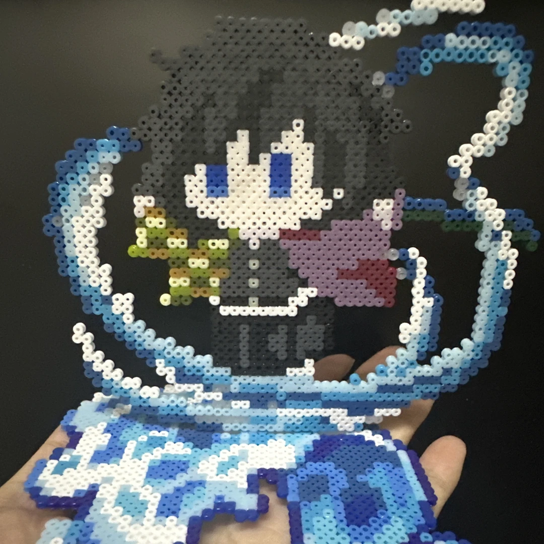 拼豆立牌款鬼灭专链有长宽比cm