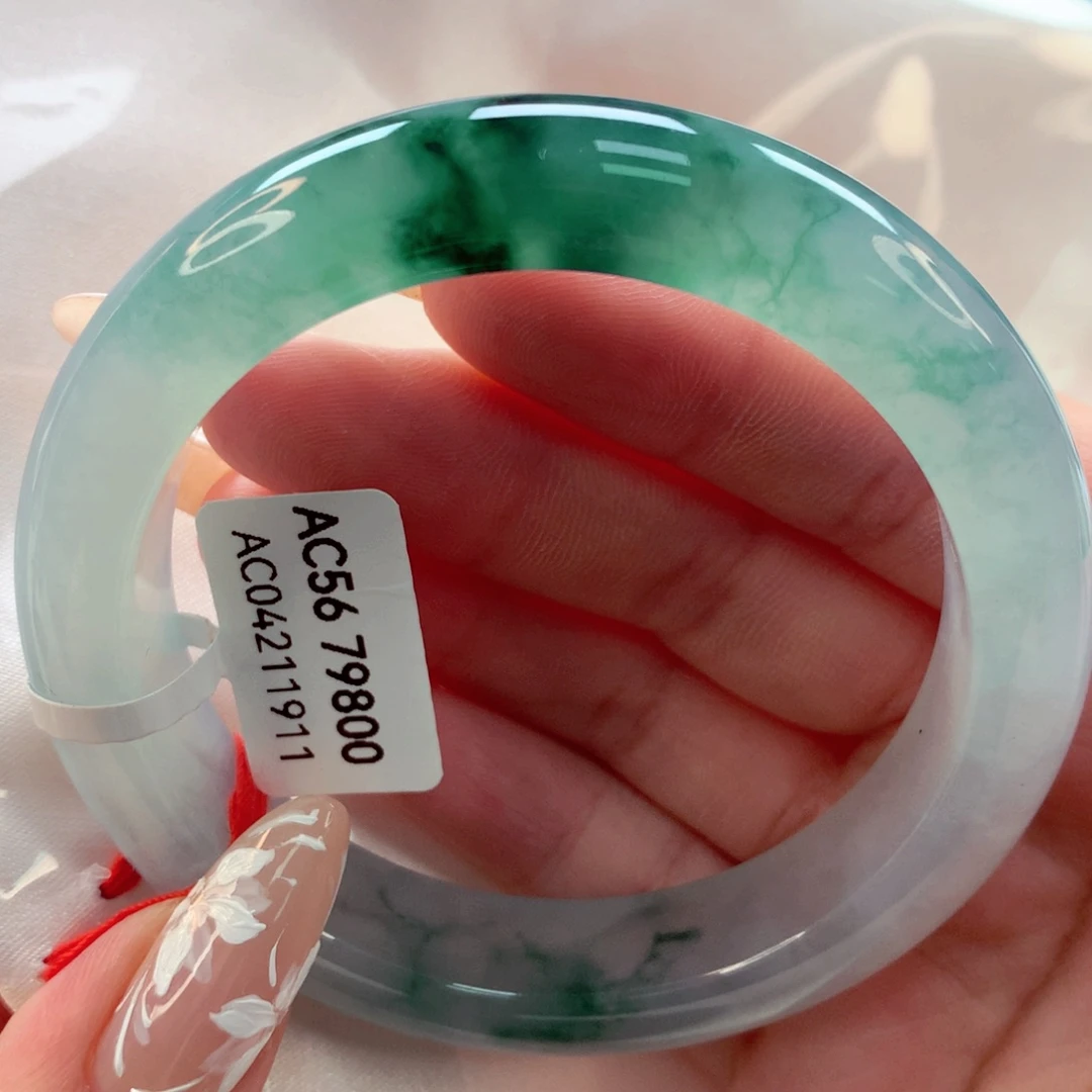 翡翠手镯未镶嵌22（2号）