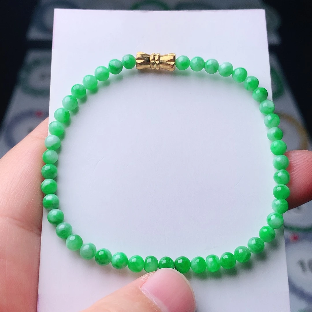 翡翠未镶嵌手链翡翠
