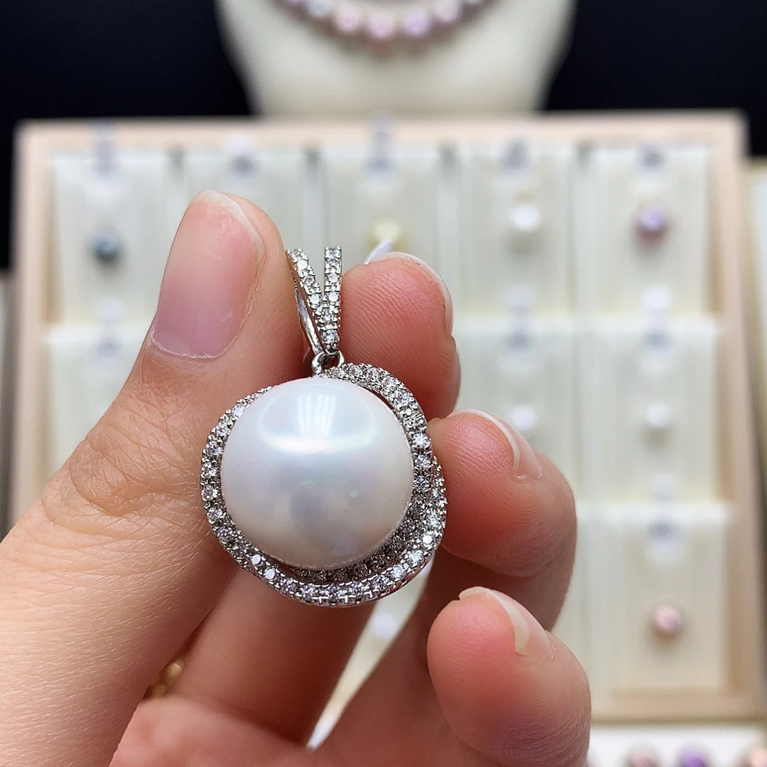 颈饰淡水珍珠合金