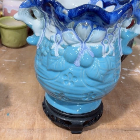 陶瓷满9元发货都是福利花盆