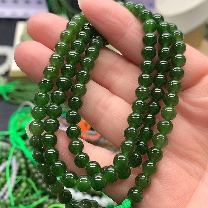 合金手链和田玉W*6