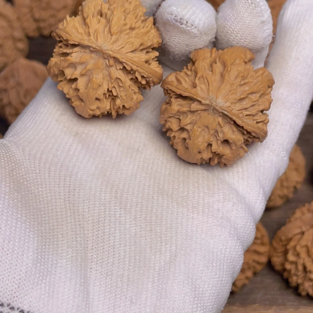 文玩核桃吊坠一**光55 秦岭灯笼野生小众