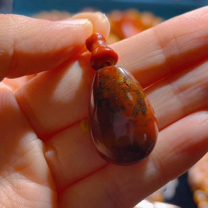 玛瑙/玉髓吊坠(不含链)未镶嵌