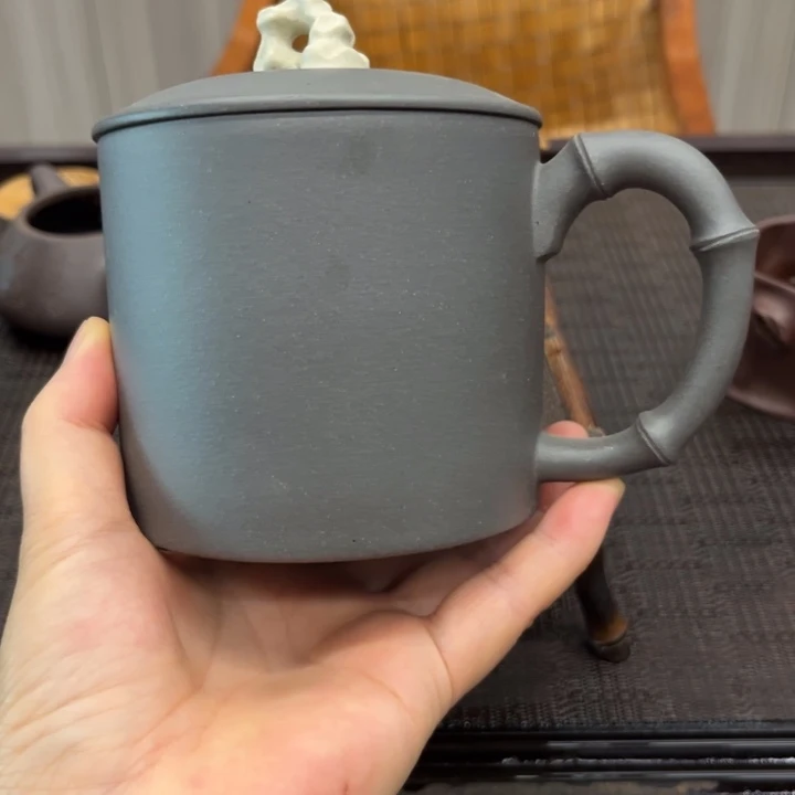 茶壶紫砂天青手工制作450 CC