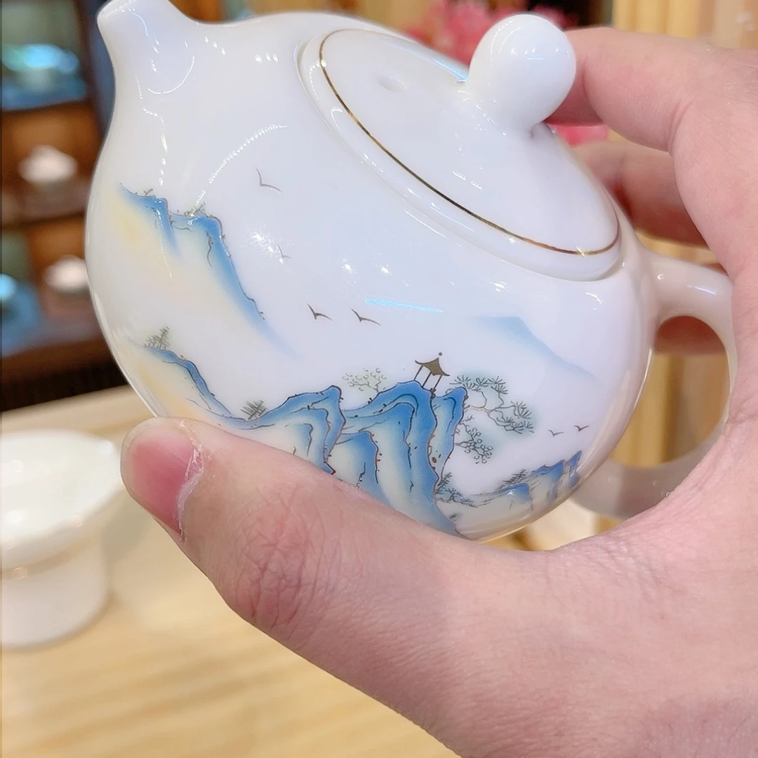 杯羊脂玉瓷羊脂玉瓷