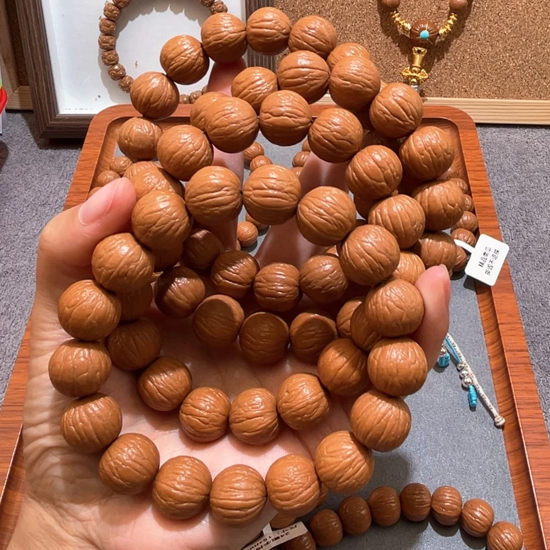 手串猴头核桃聚宝盆微瑕手串