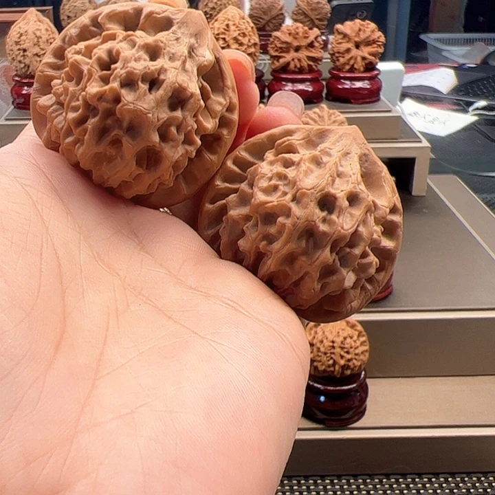 文玩核桃吊坠42 龙门涧 i-019