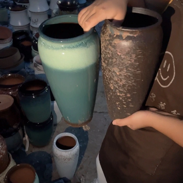 紫砂花盆口12高31正品正品