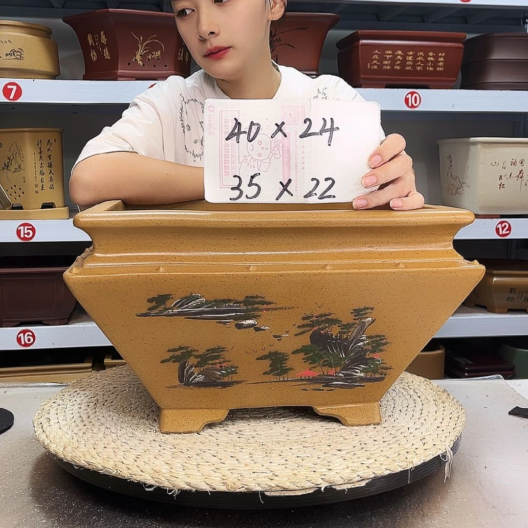 紫砂花盆紫砂花盆