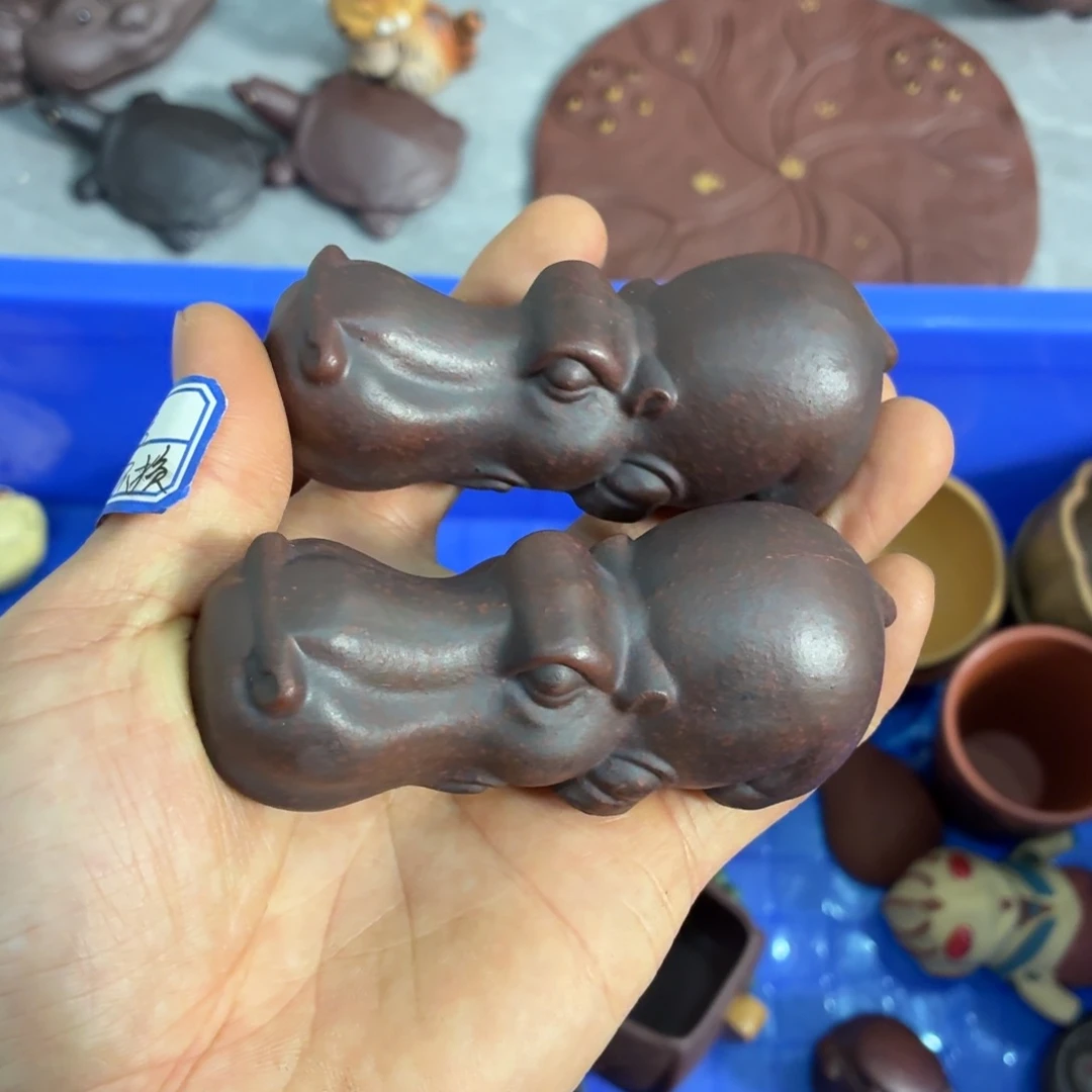 紫砂茶杯瑕疵不退不换介意勿拍