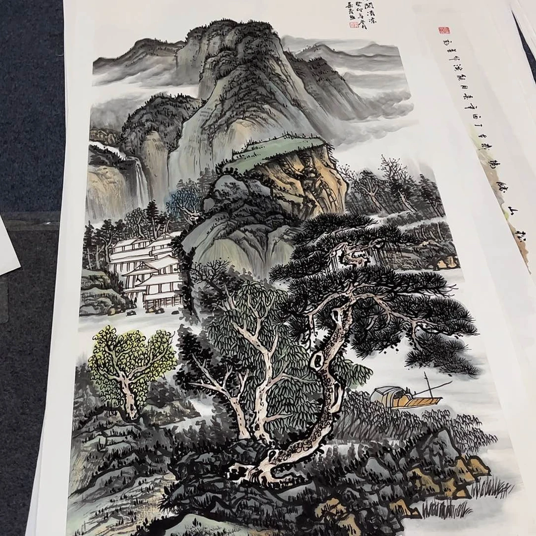 国画ZH精品国画作品