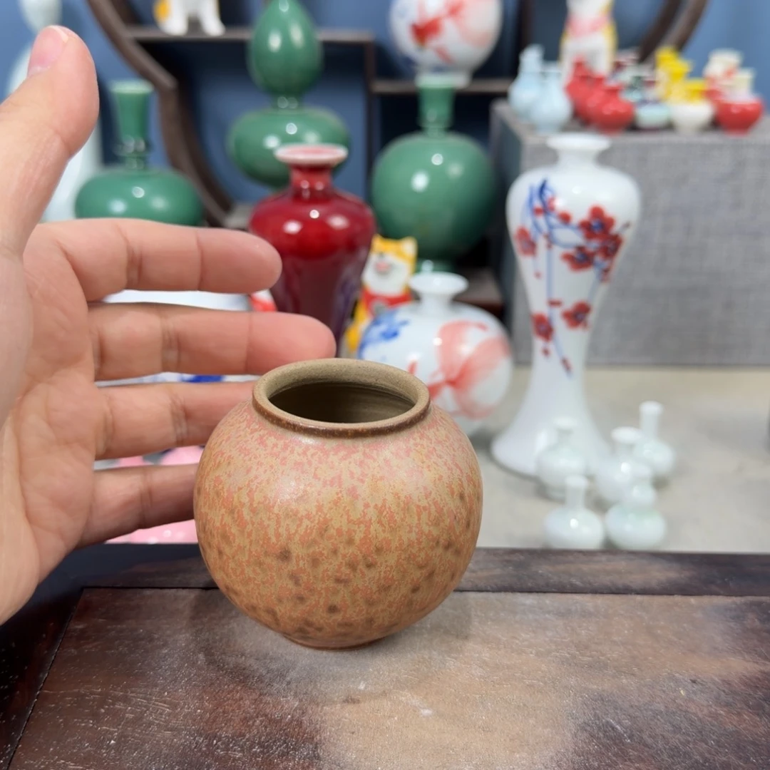 陶瓷手工小花器摆件