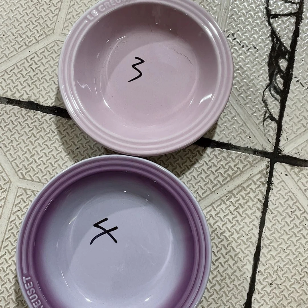 瓷片微瑕陶瓷餐具2个装
