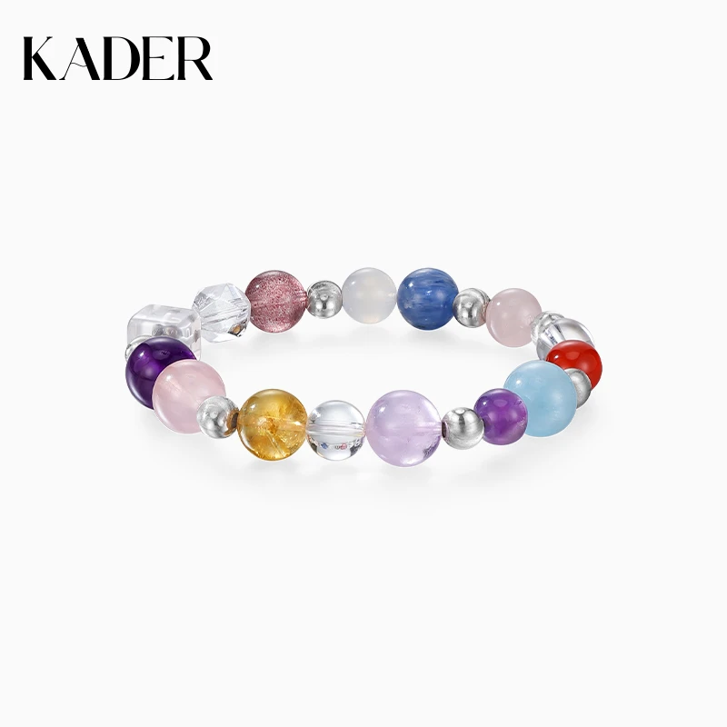 KADER/卡蒂罗糖果多宝手串925银新中式国风星云能量场手链SL4153