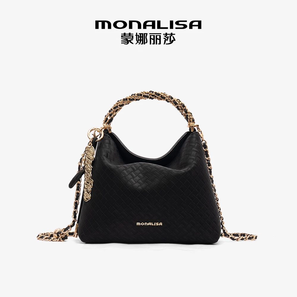 MONALISA/蒙娜丽莎新款轻奢时尚链条包夏季百搭斜挎腋下手提包