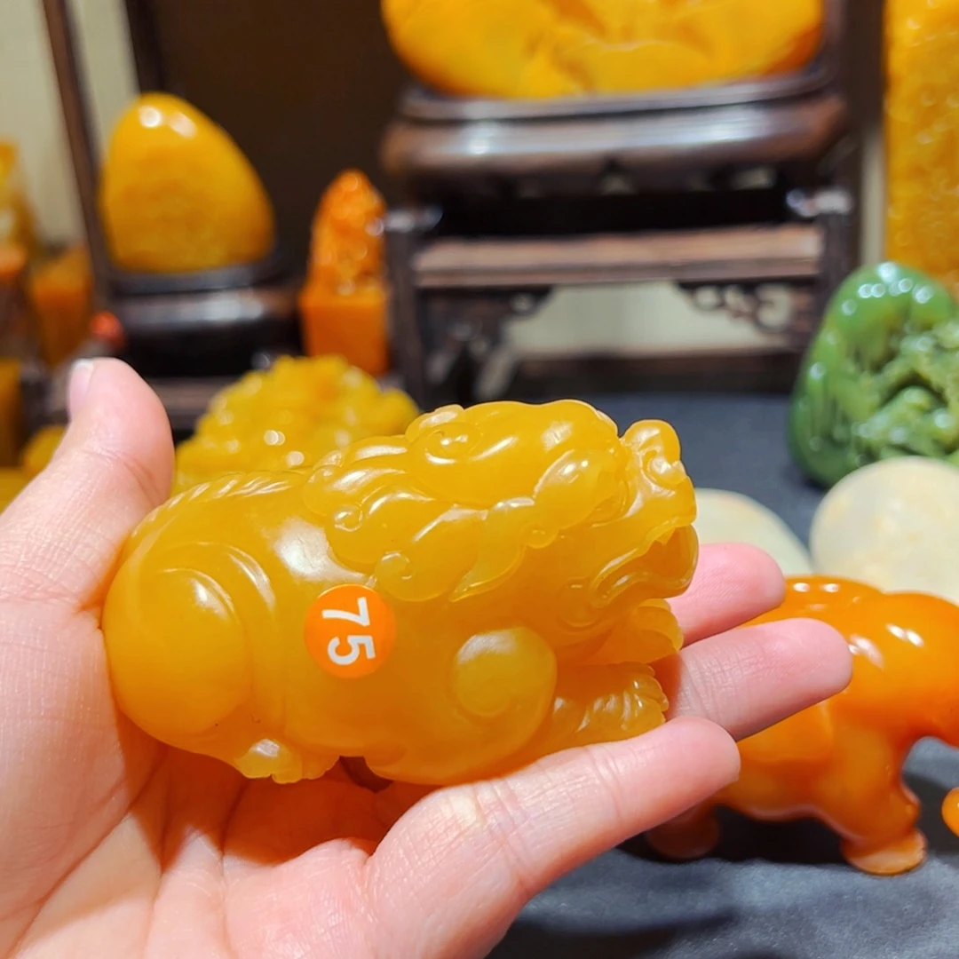 田黄石希*石雕石雕石雕