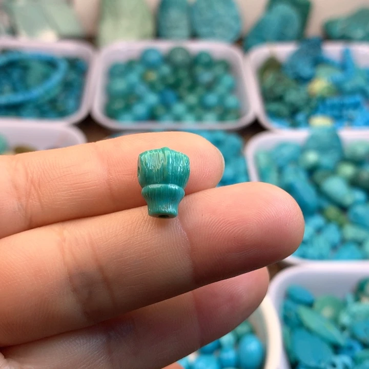 绿松石未镶嵌吊坠(不含链)13×9×8