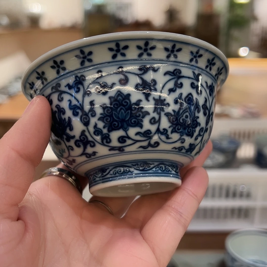 月*钟家窑柴窑孤品压手杯