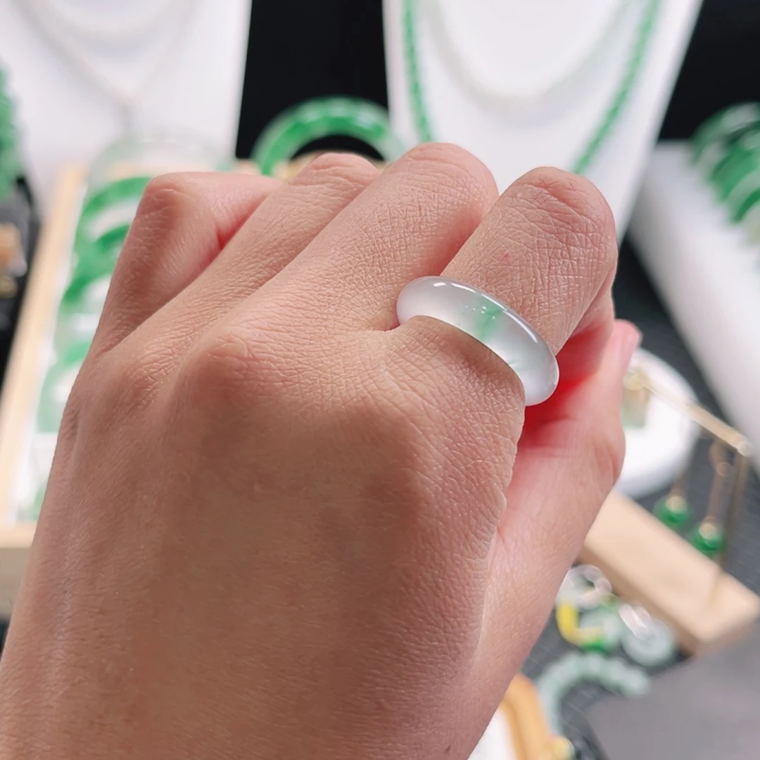 石英质玉未镶嵌戒圈