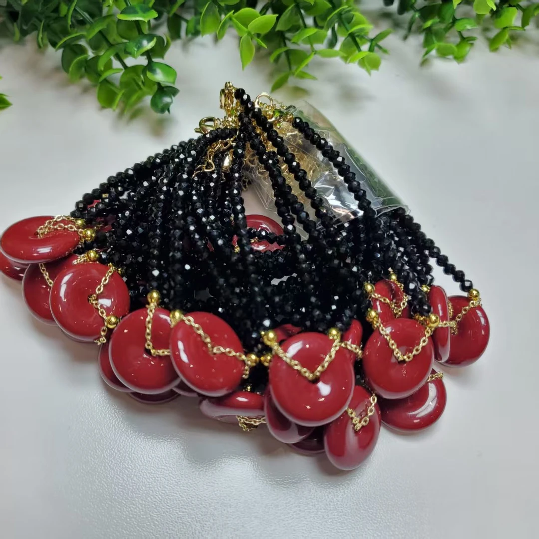 含辰砂工艺品P66【赵小姐】辰砂平安扣手链