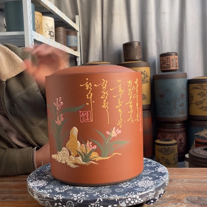 紫砂茶叶罐茶叶等