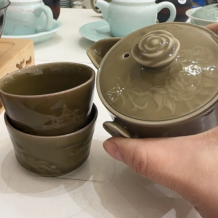 龙泉敬悦青瓷品茗杯