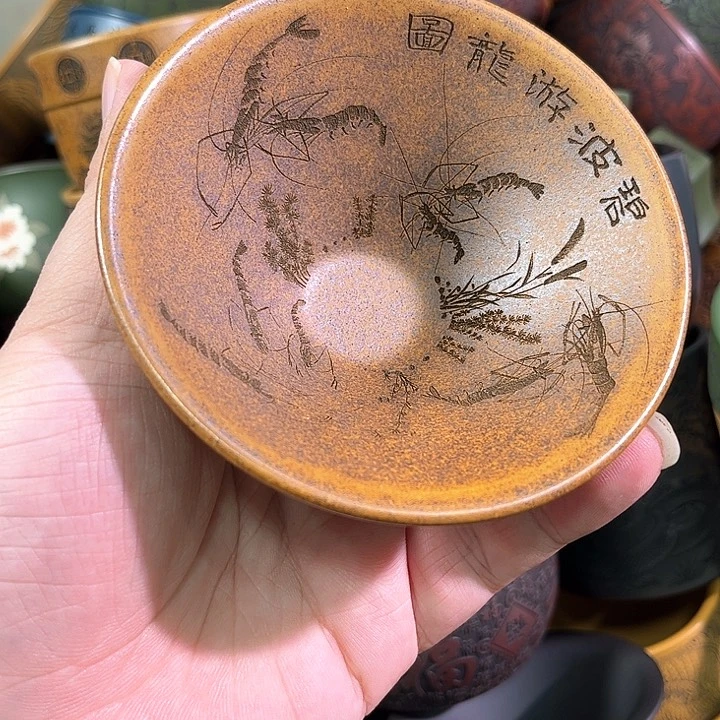 茶杯紫砂全手工紫砂主人杯