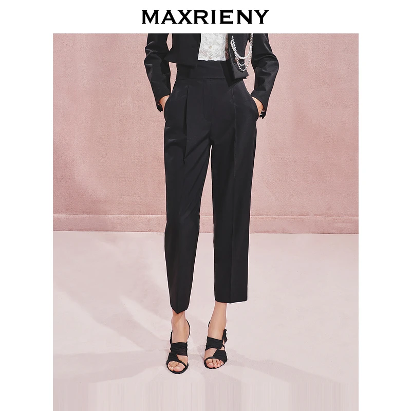 【达人专属】【商场同款】MAXRIENY高级感休闲裤