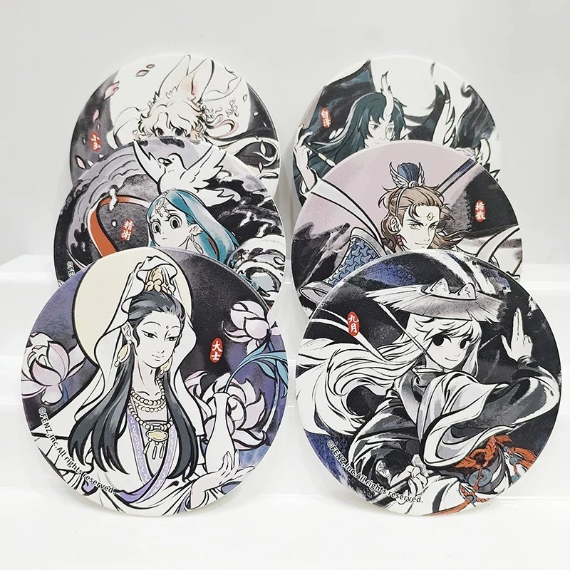 【代拆】非人哉杯垫盲盒盲抽（官散不保配）