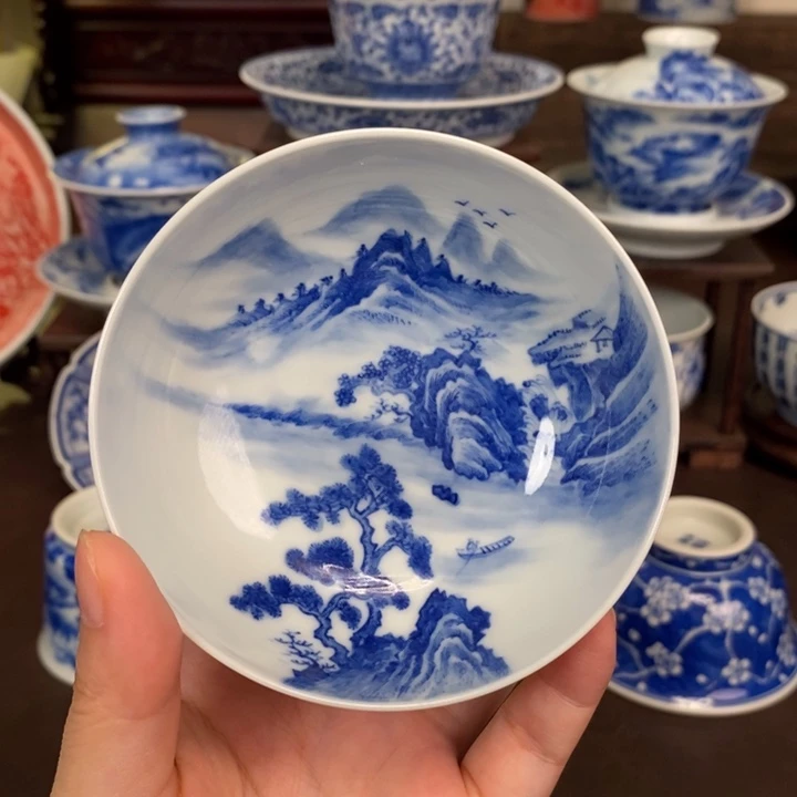景德镇陶瓷手工手绘