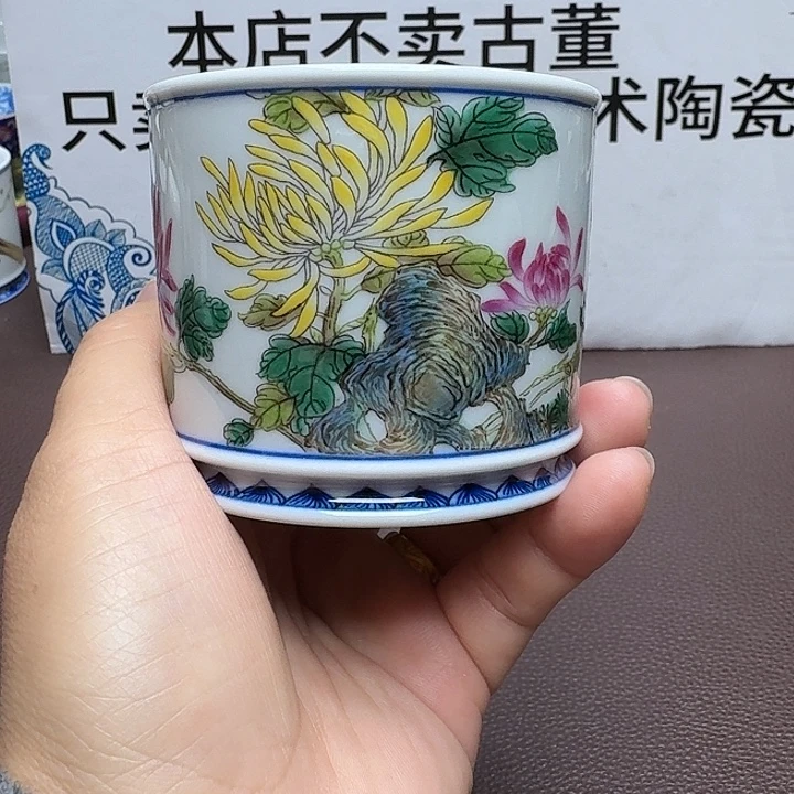 景德镇手工手绘展示