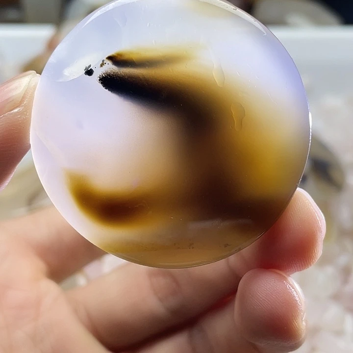 玛瑙/玉髓合金颈饰