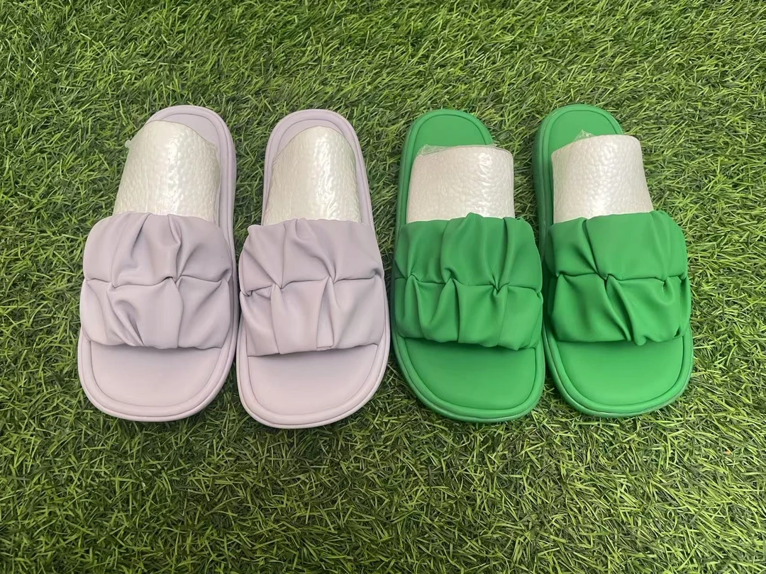 2025夏季新款时尚女拖鞋一字拖露趾防滑软底气垫8200