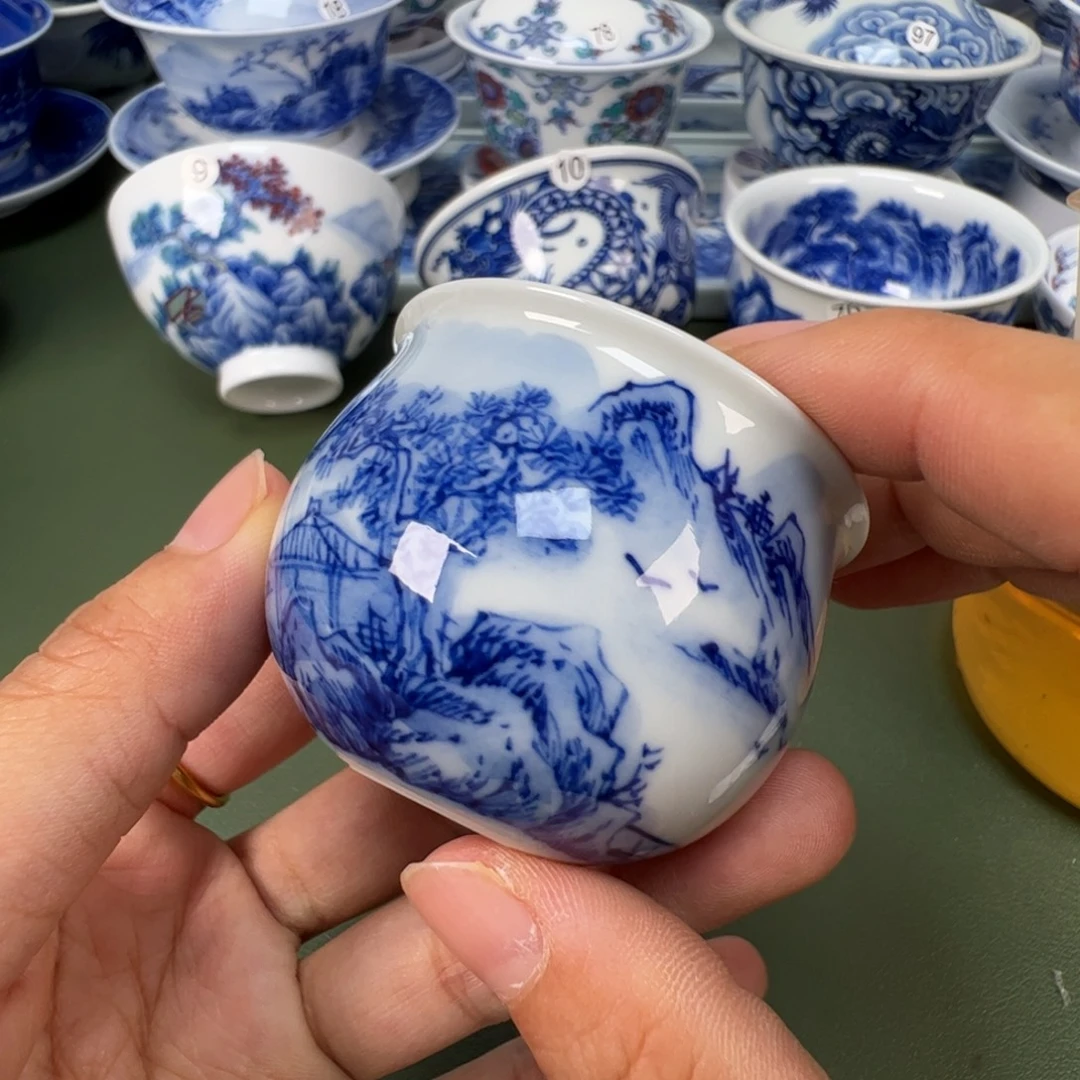 木木景德镇纯手工纯手绘茶具59