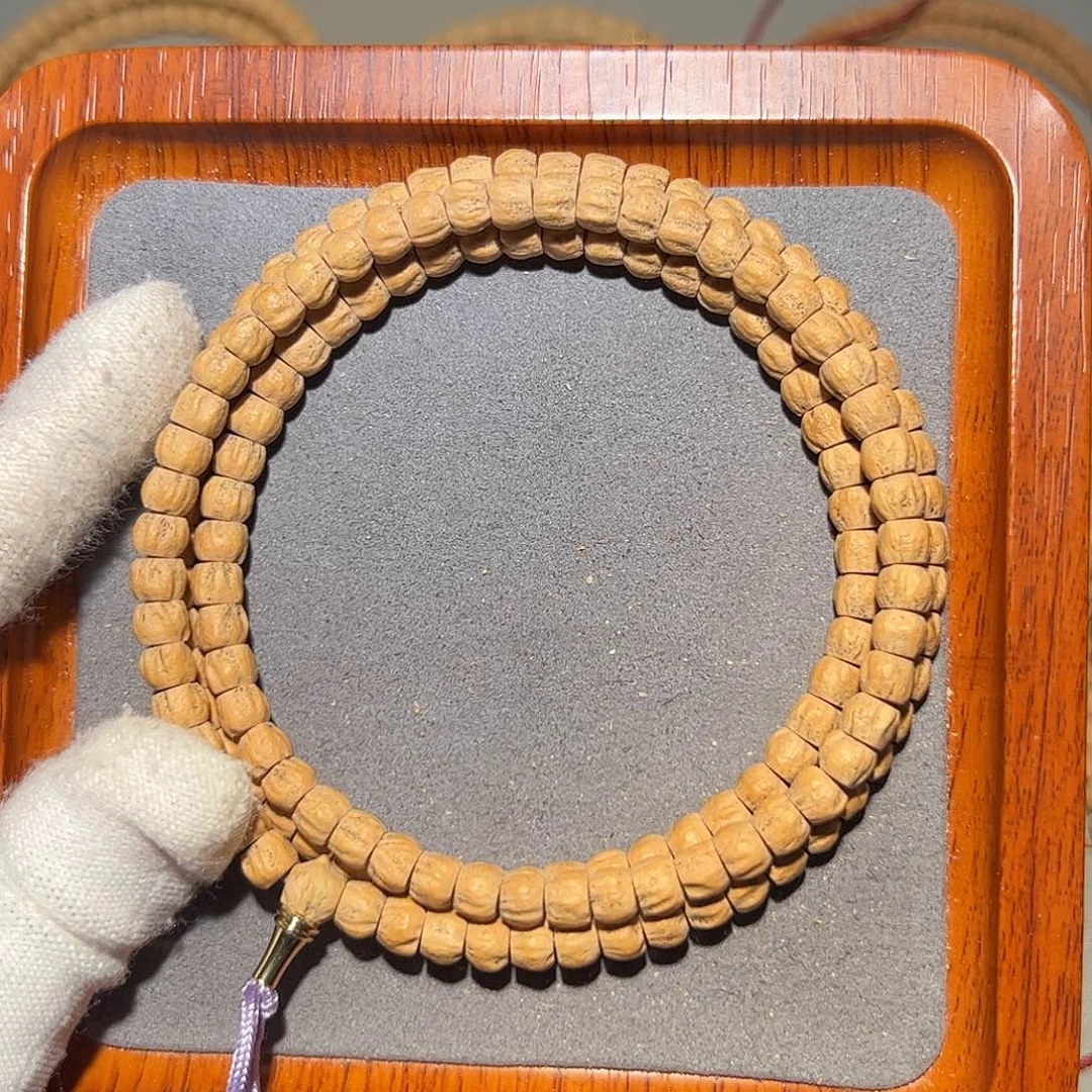 柏香籽/百香籽手串油皮方块筒顺6.5+