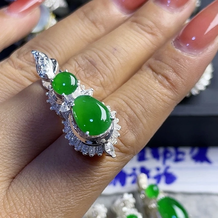 田***8定制翡翠未镶嵌355658888888