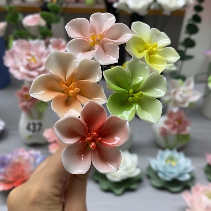 陶瓷陶瓷材料樱花