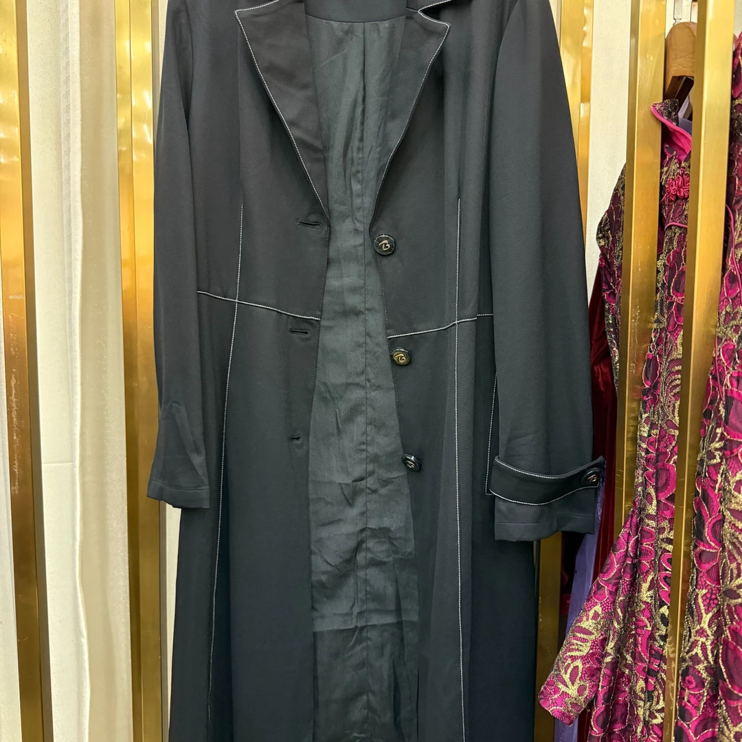 精美风衣YC11720K-03显瘦专柜断码清货妈妈装