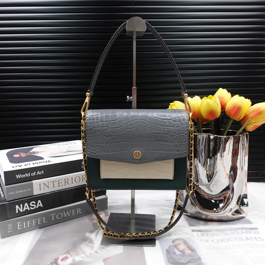 95新 TORY BURCH/汤丽柏琦 单肩包/T_ZY0000  T10285724