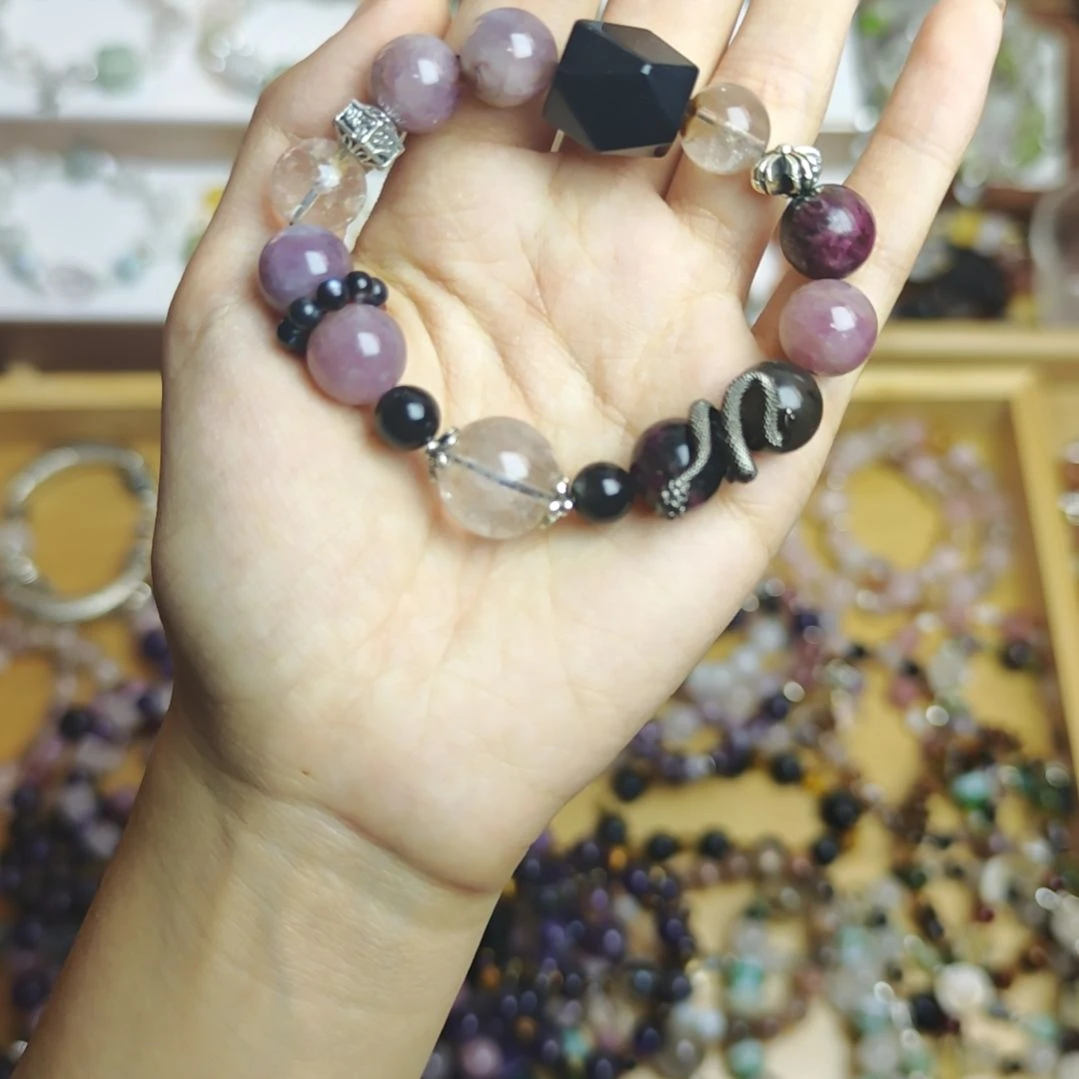 水晶未镶嵌手链水晶手链设计款