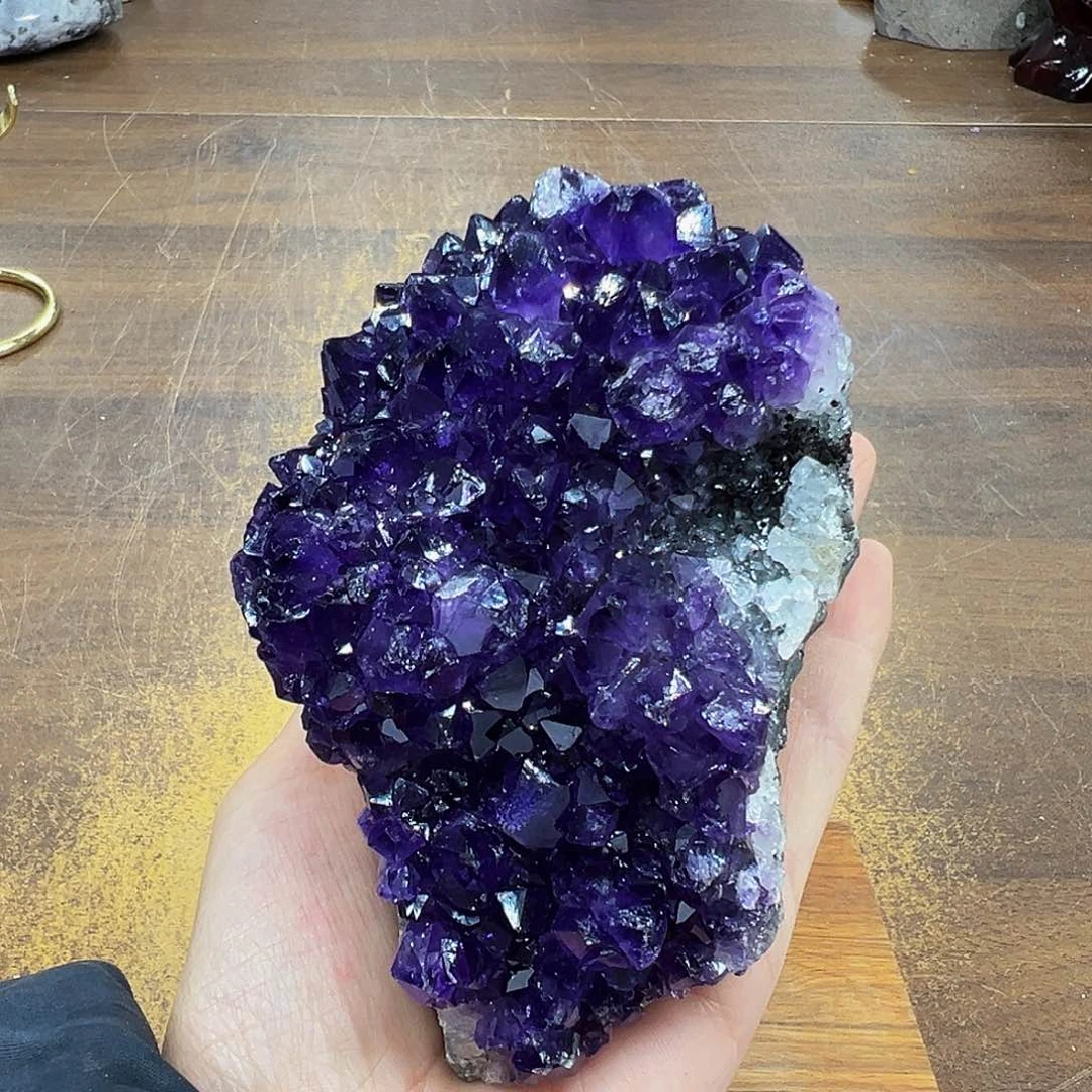 紫晶摆件未镶嵌福利