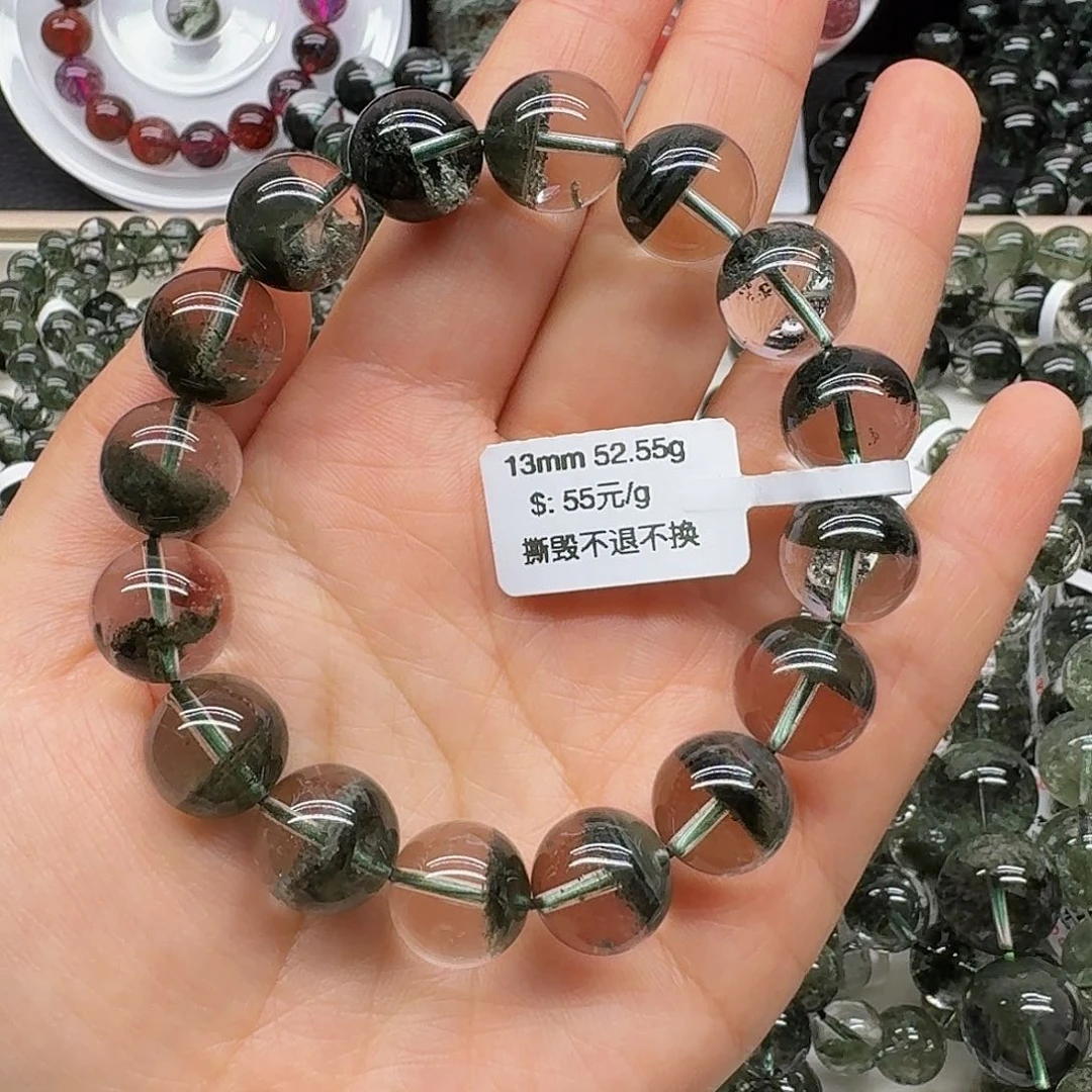 水晶手链未镶嵌天然水晶