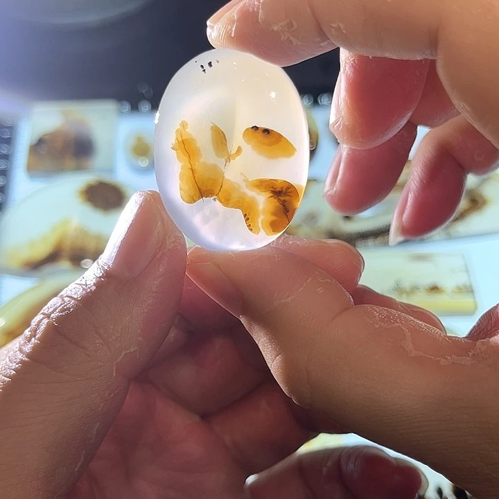 玛瑙/玉髓未镶嵌吊坠(不含链)