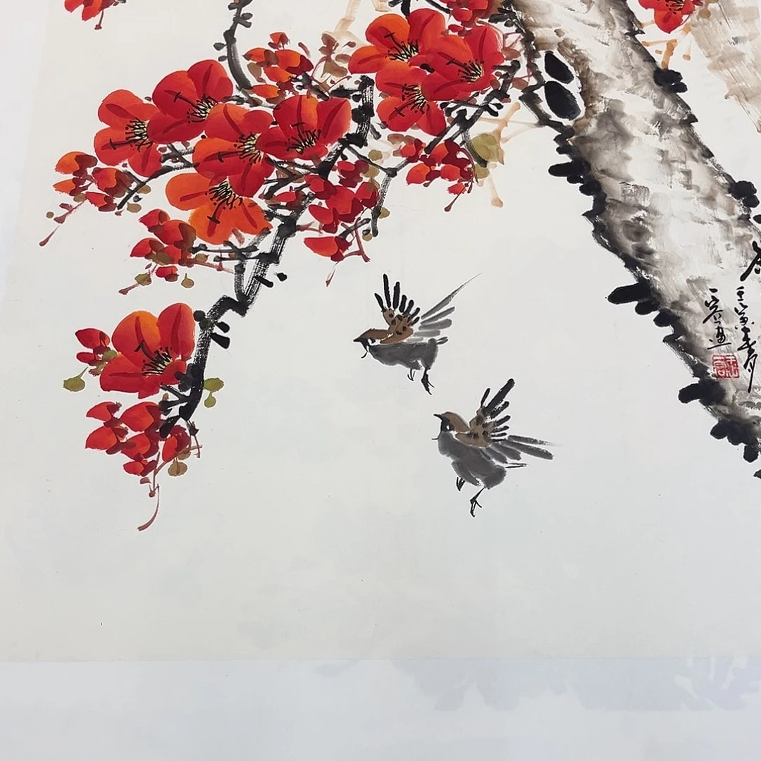 国画手绘国画作品