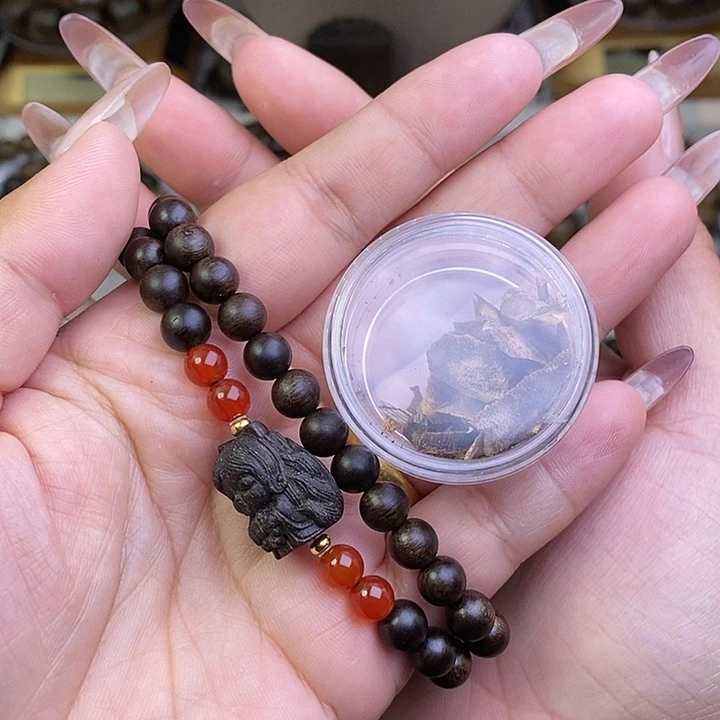 沉香沉香碎屑松****包越南芽庄白棋楠0.6双圈