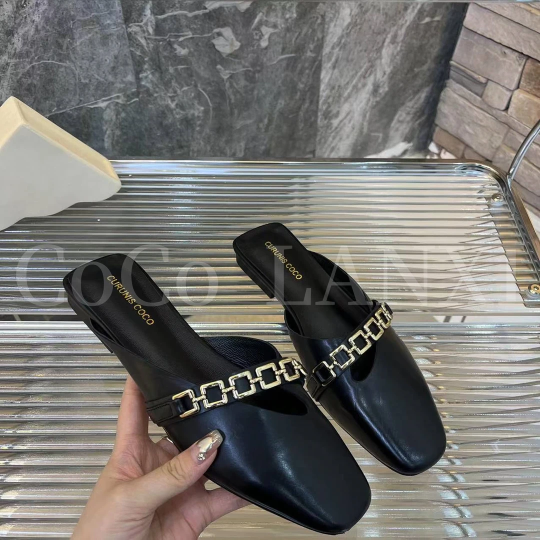 【恩禾】拖鞋时尚夏软底平底通用网红日常纯色橡胶 889-1