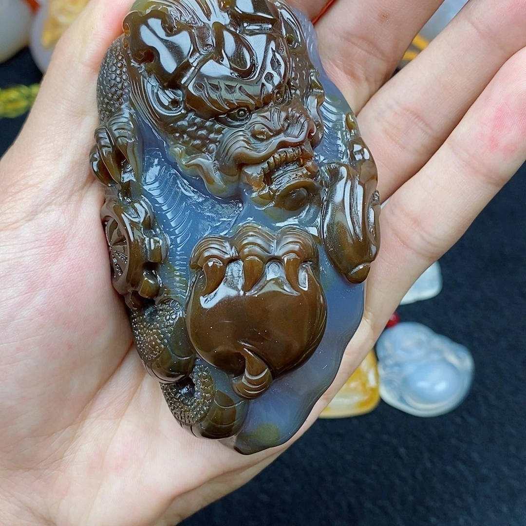 未镶嵌玛瑙/玉髓珠宝奇石