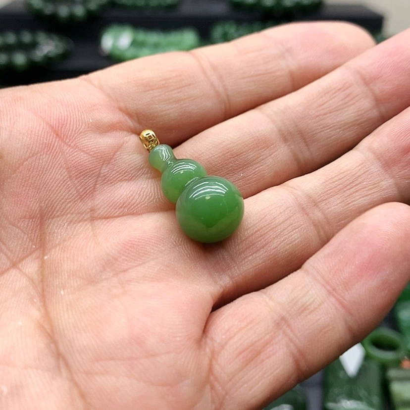 【闪购商品】和田玉（碧玉）颈饰未镶嵌奋**息