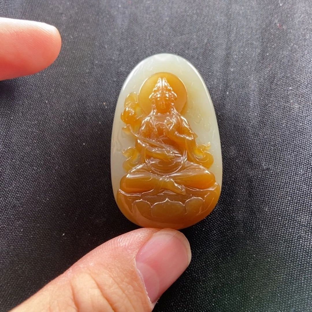 和田玉（糖玉）未镶嵌颈饰